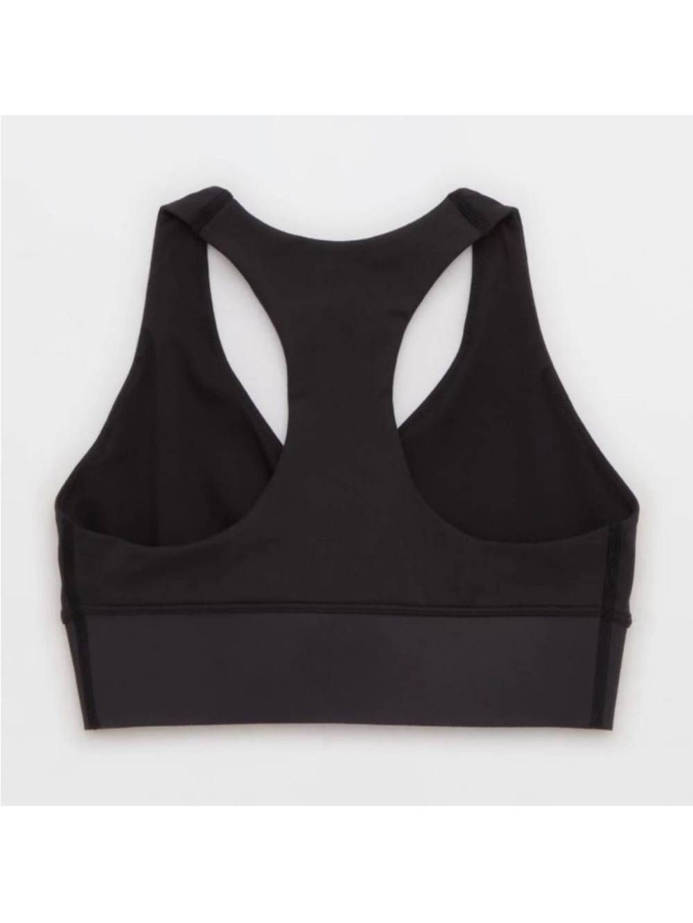 Aerie Sports Bra XXS Workout Black - Picture 3 of 8